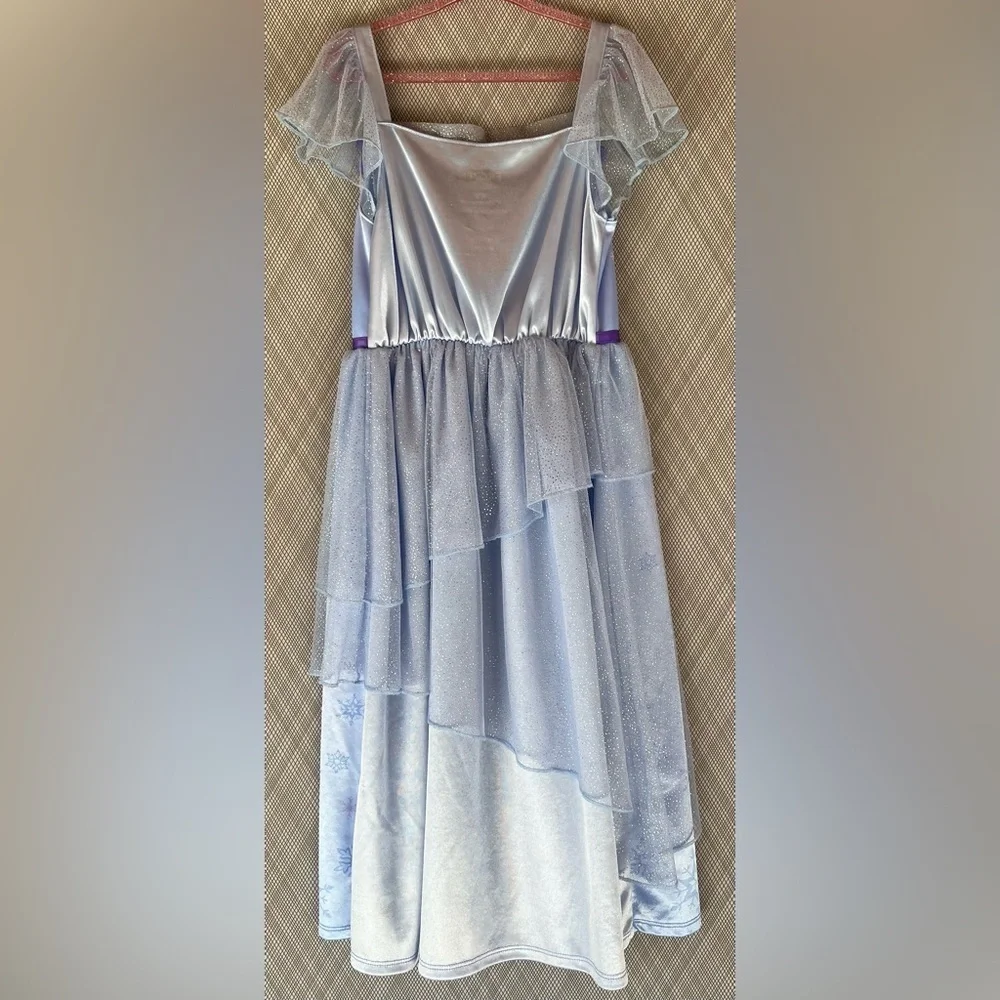 Disney Frozen - Frozen blue play dress up gown (Size 6x)